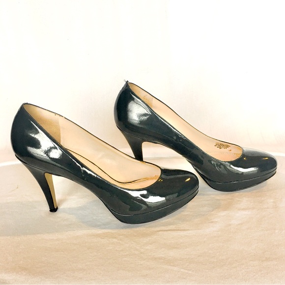 Enzo Angiolini Black Patent Leather Heel Size 8.5 - Picture 2 of 10